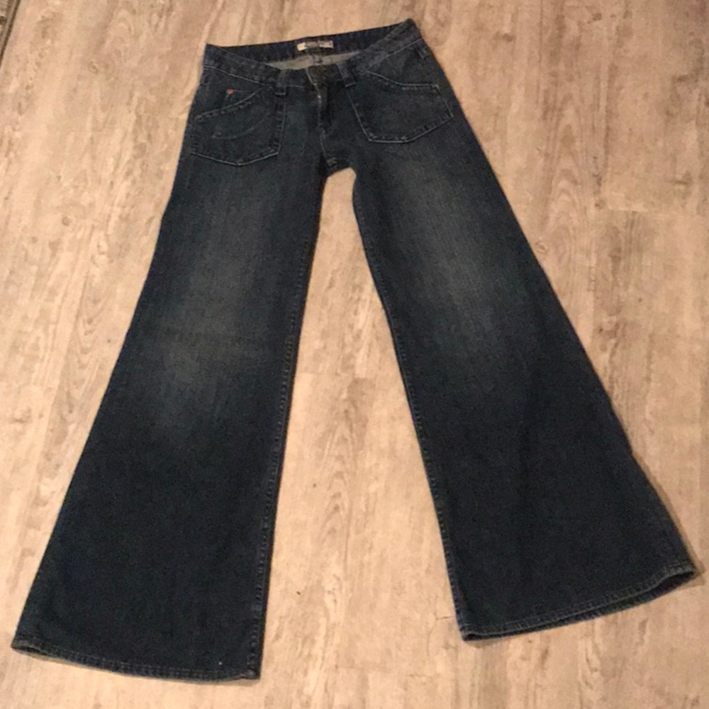 Hudson wide leg Jean - Size 26